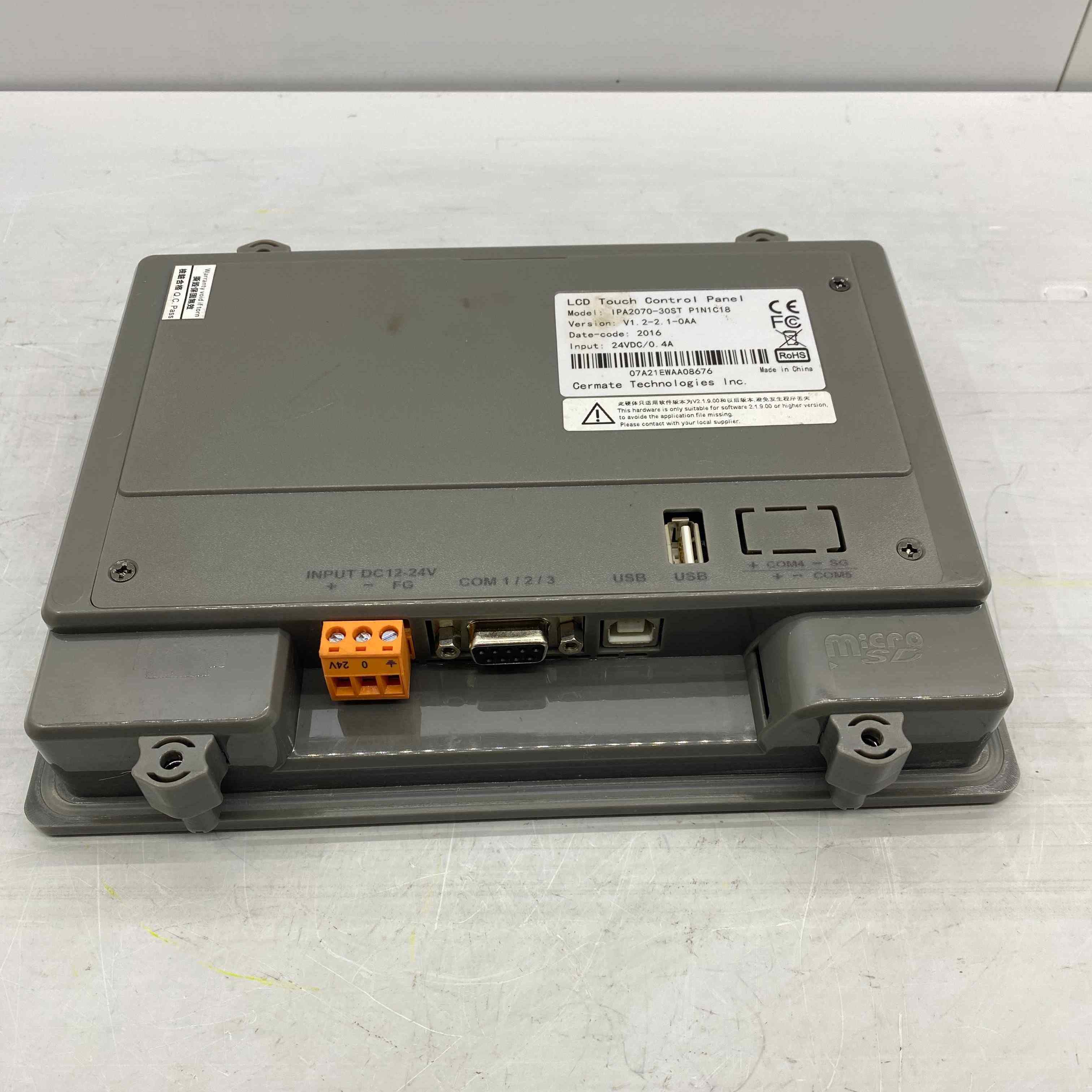 CERMATE IPA2070-30ST P1N1C18 PANEL MASTER EKRAN