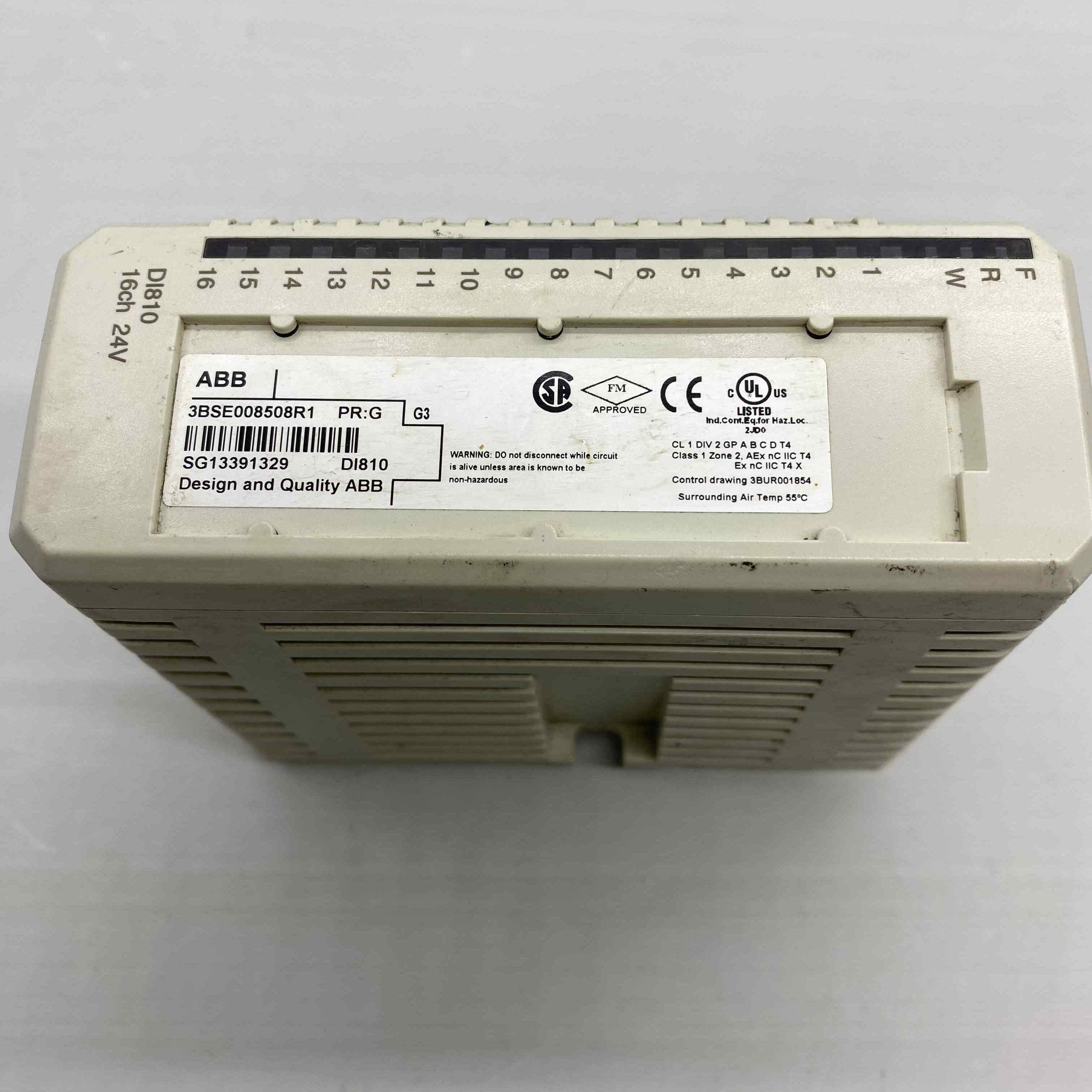ABB 3BSE008508R1 16CH DİGİTAL İNPUT PLC