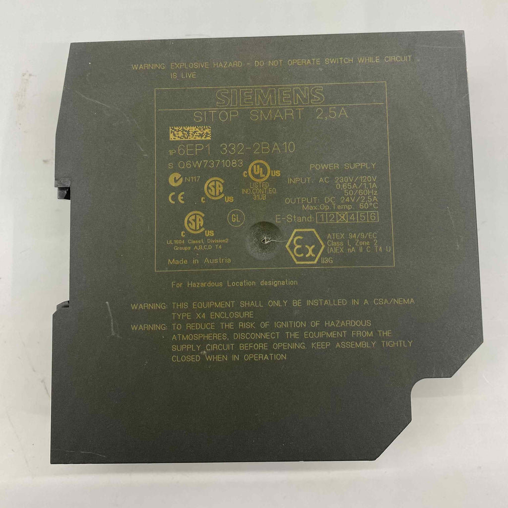 SIEMENS 6EP1 332-2BA10 6EP1332-2BA10  GÜÇ KAYNAĞI