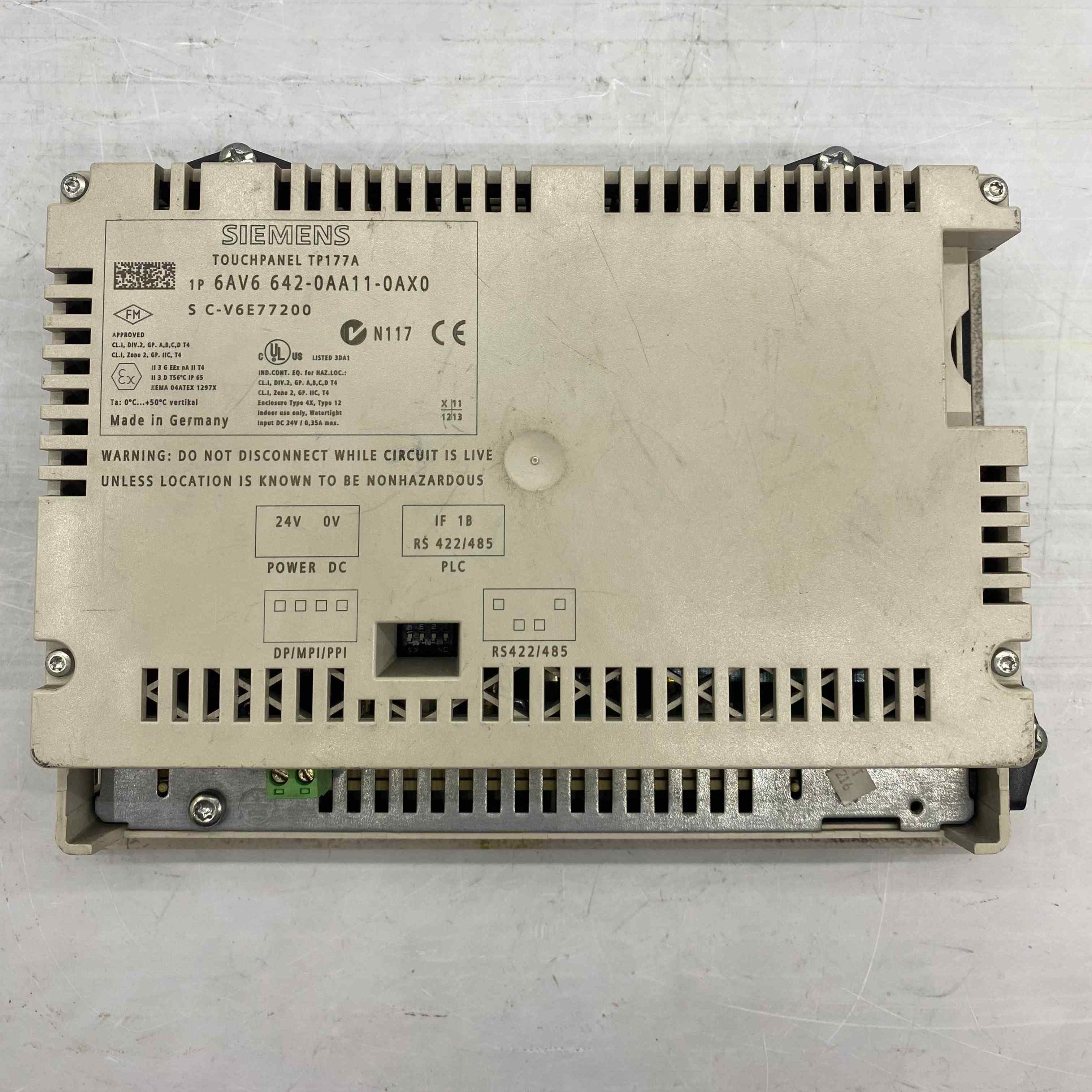 SIEMENS 6AV6 642-0AA11-0AX0  EKRAN