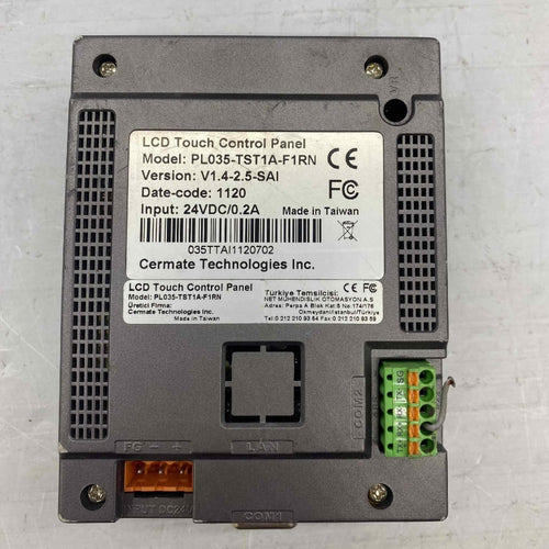 CERMATE PL035-TST1A-F1RN  EKRAN