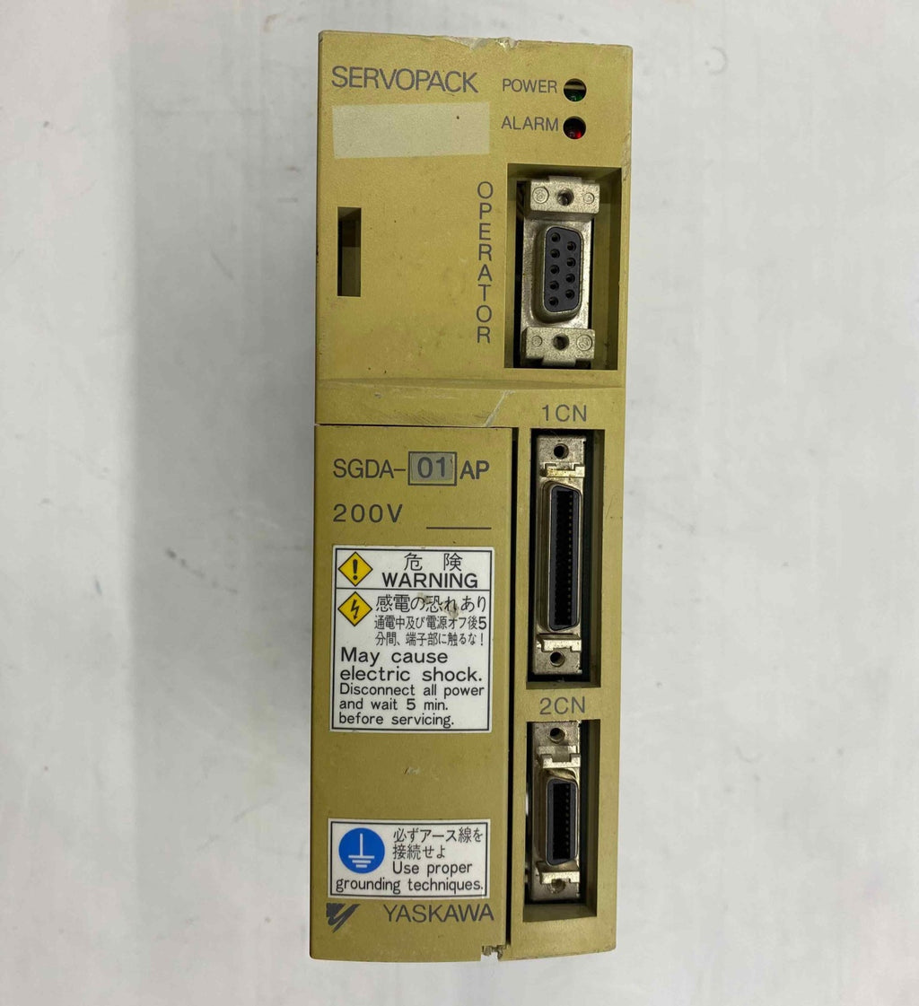 YASKAWA SGDA-01AP  0.1KW 220V SERVO SÜRÜCÜ