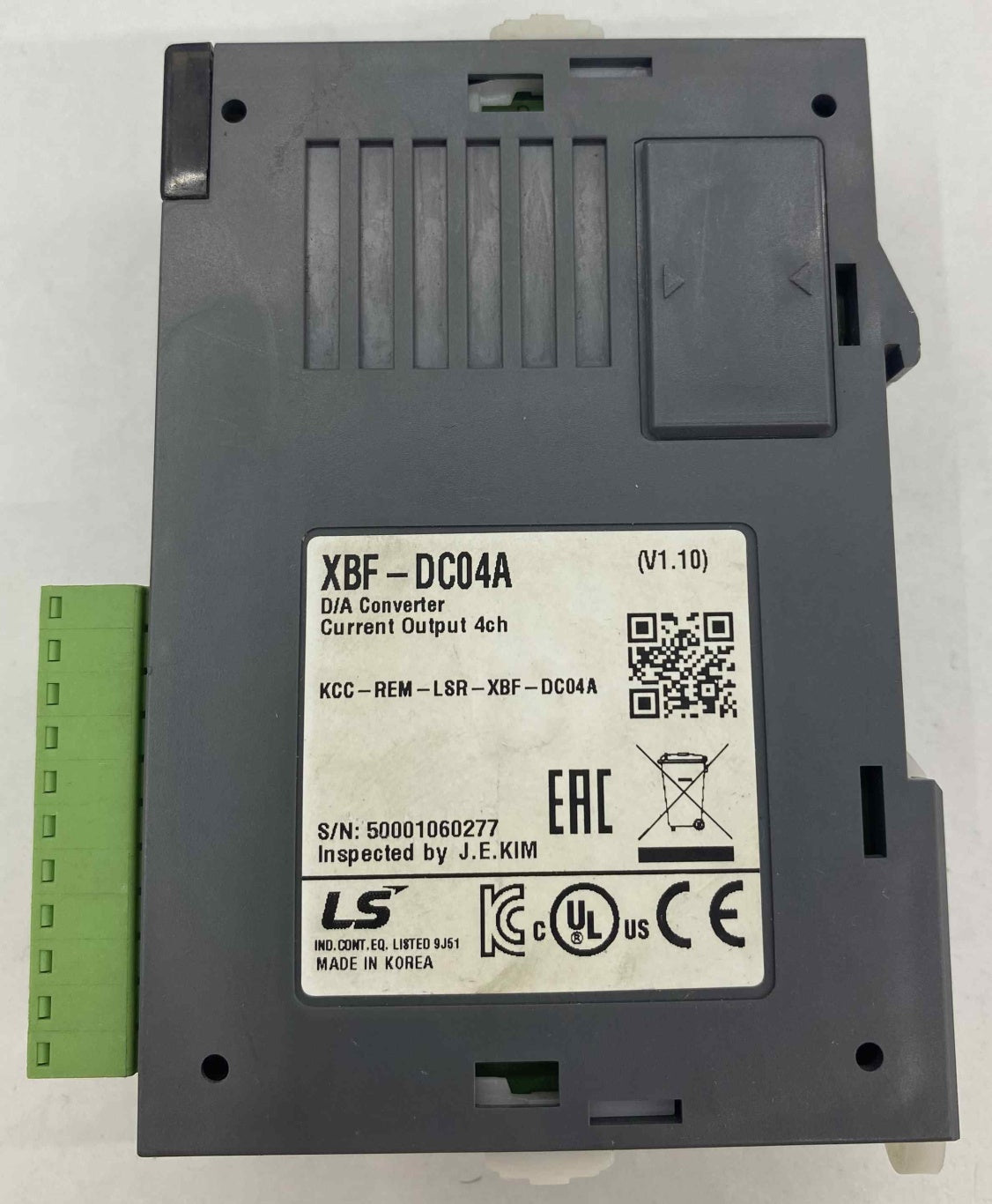 LS XBF-DC04A ANALOG OUTPUT PLC