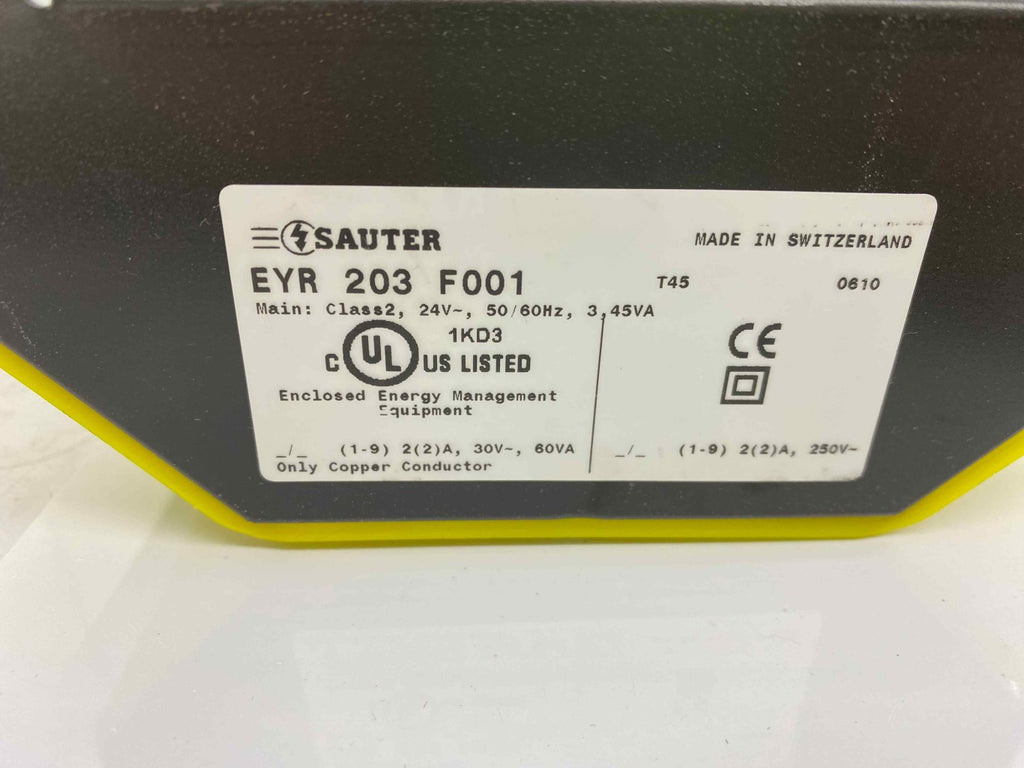 SAUTER EYR 203 F001  PLC