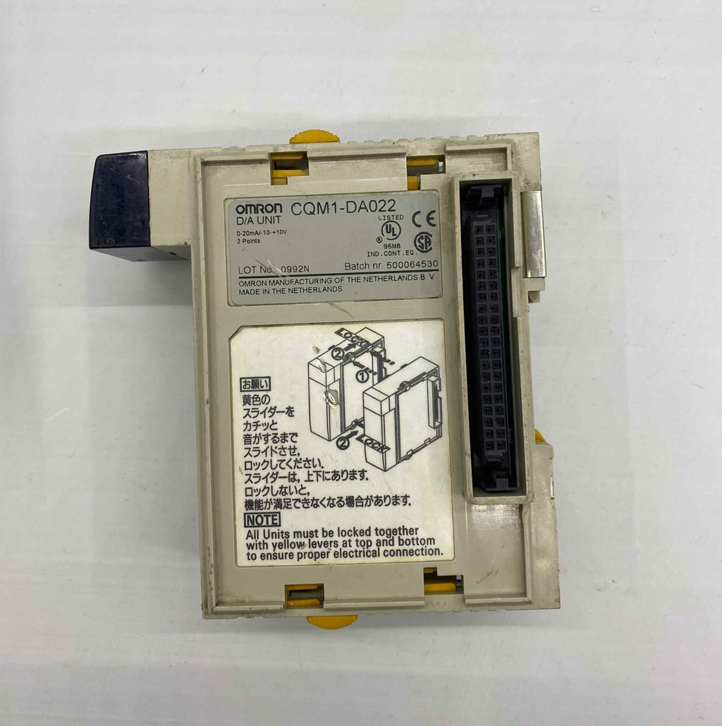 OMRON CQM1-DA022 ANALOG ÇIKIŞ PLC