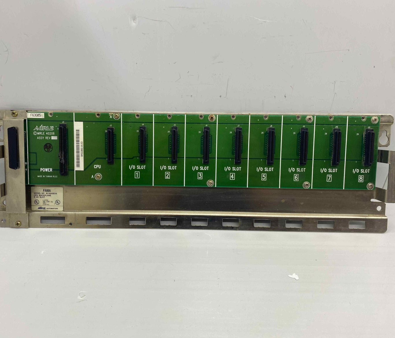 FAMA B3-BASE08  8Lİ I/O SLOT PLC TERMİNAL BLOK