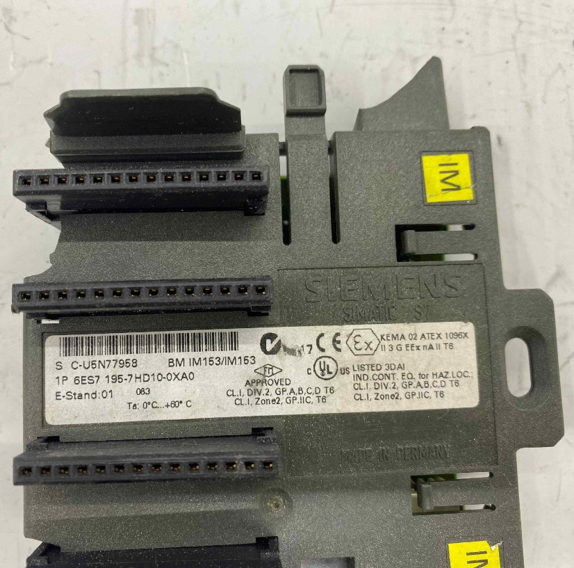 SIEMENS 6ES7 195-7HD10-0XA0 6ES7195-7HD10-0XA0  PLC MODUL