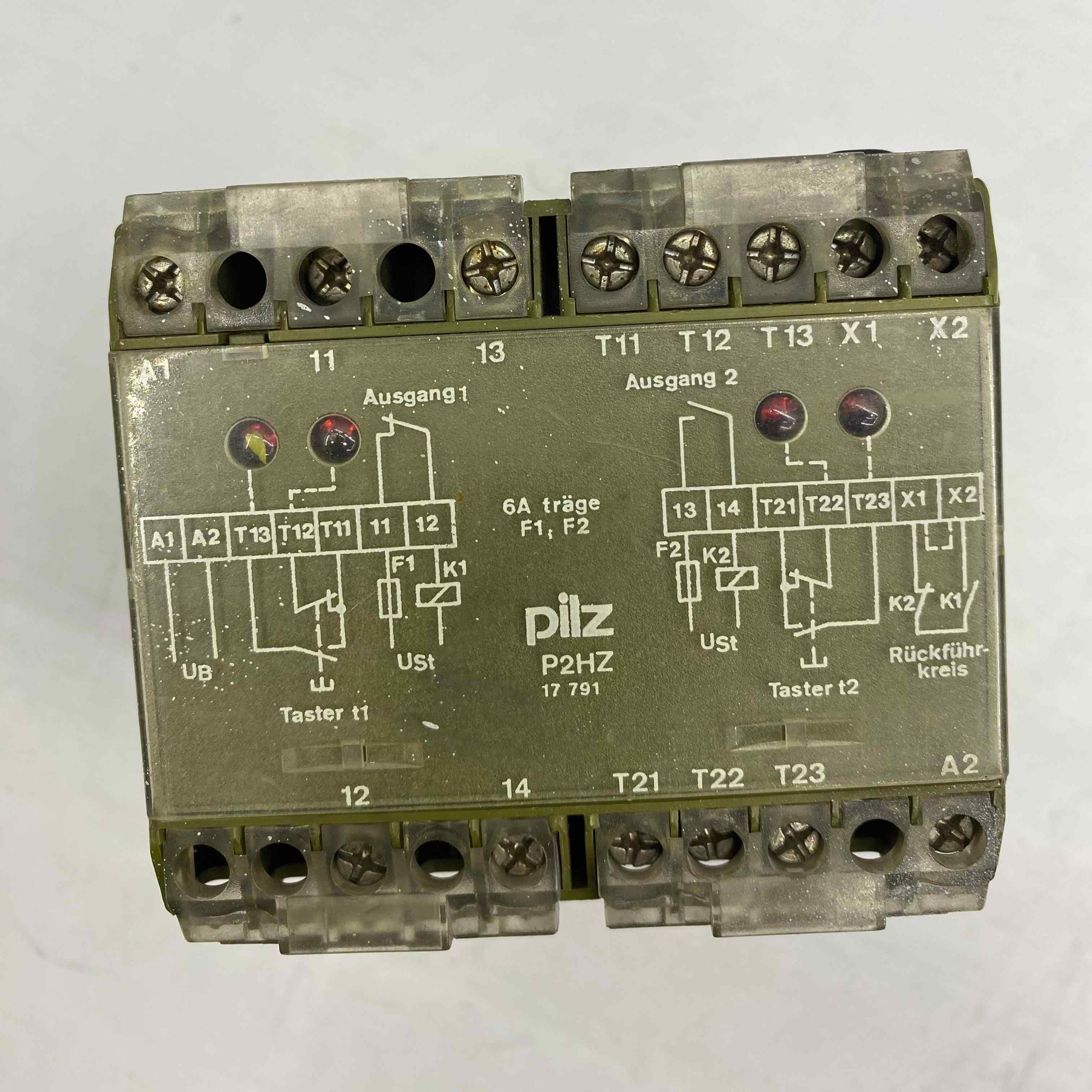PILZ P2HZ 220V-1A-1R EMNIYET ROLESI 474165
