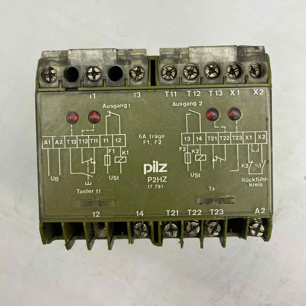 PILZ P2HZ 220V-1A-1R EMNIYET ROLESI 474165