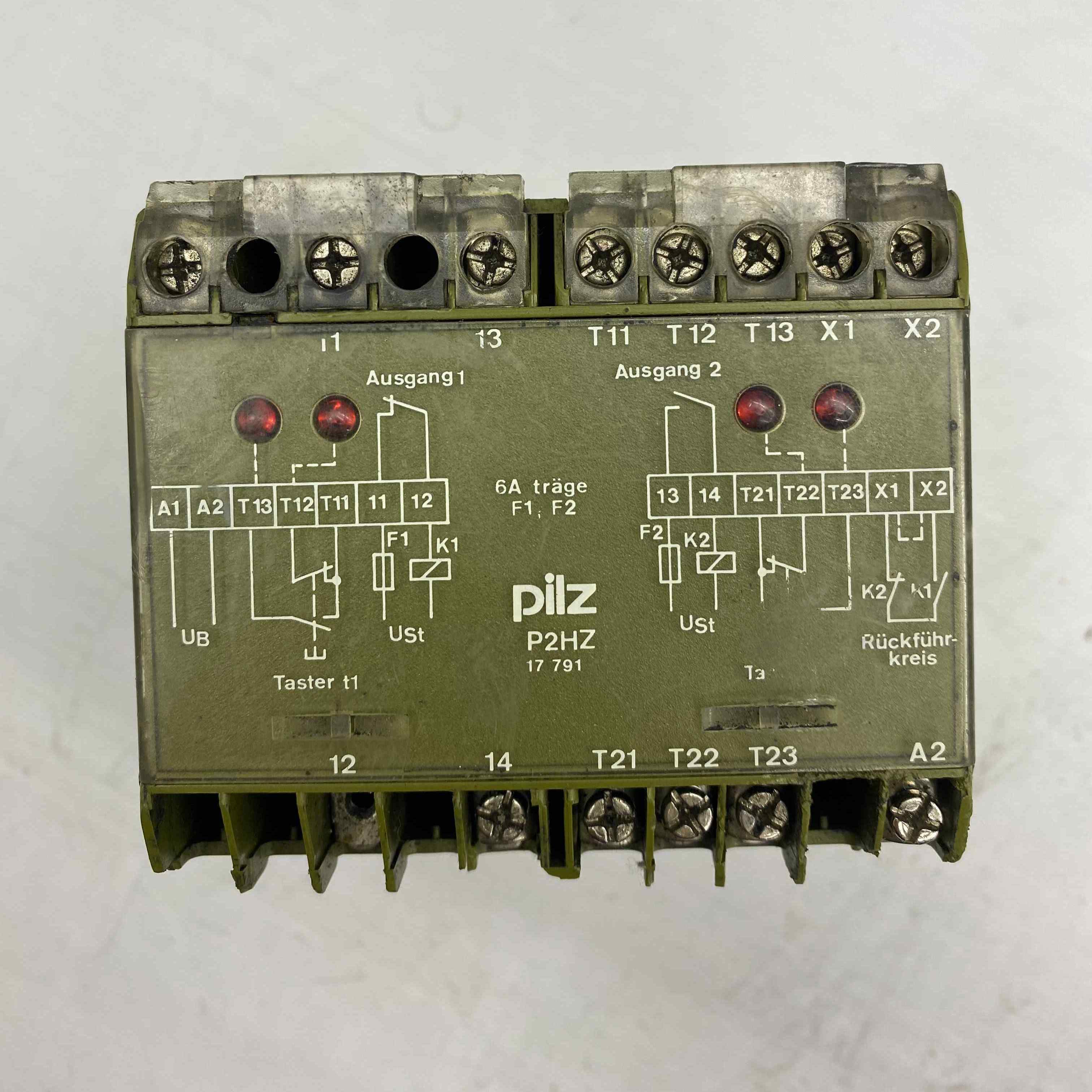 PILZ P2HZ 220V-1A-1R EMNIYET ROLESI 474165