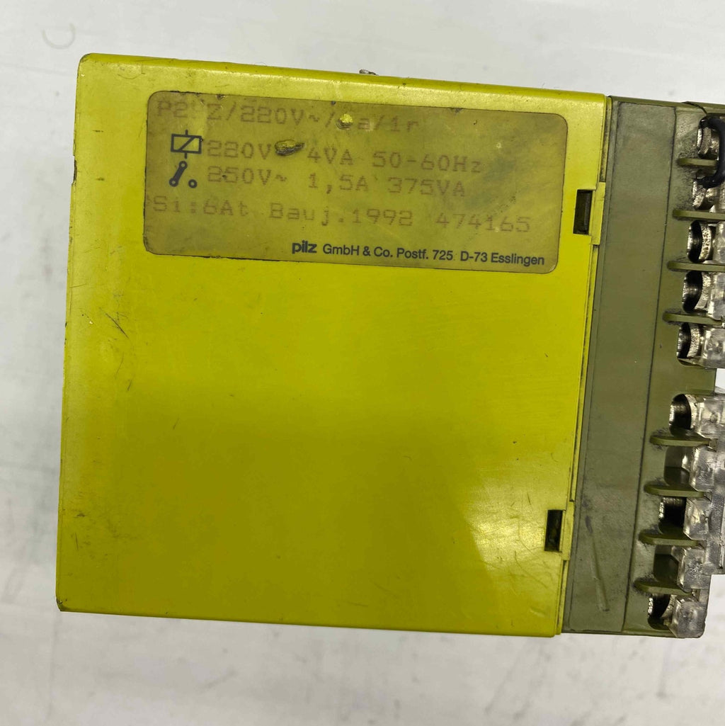 PILZ P2HZ 220V-1A-1R EMNIYET ROLESI 474165