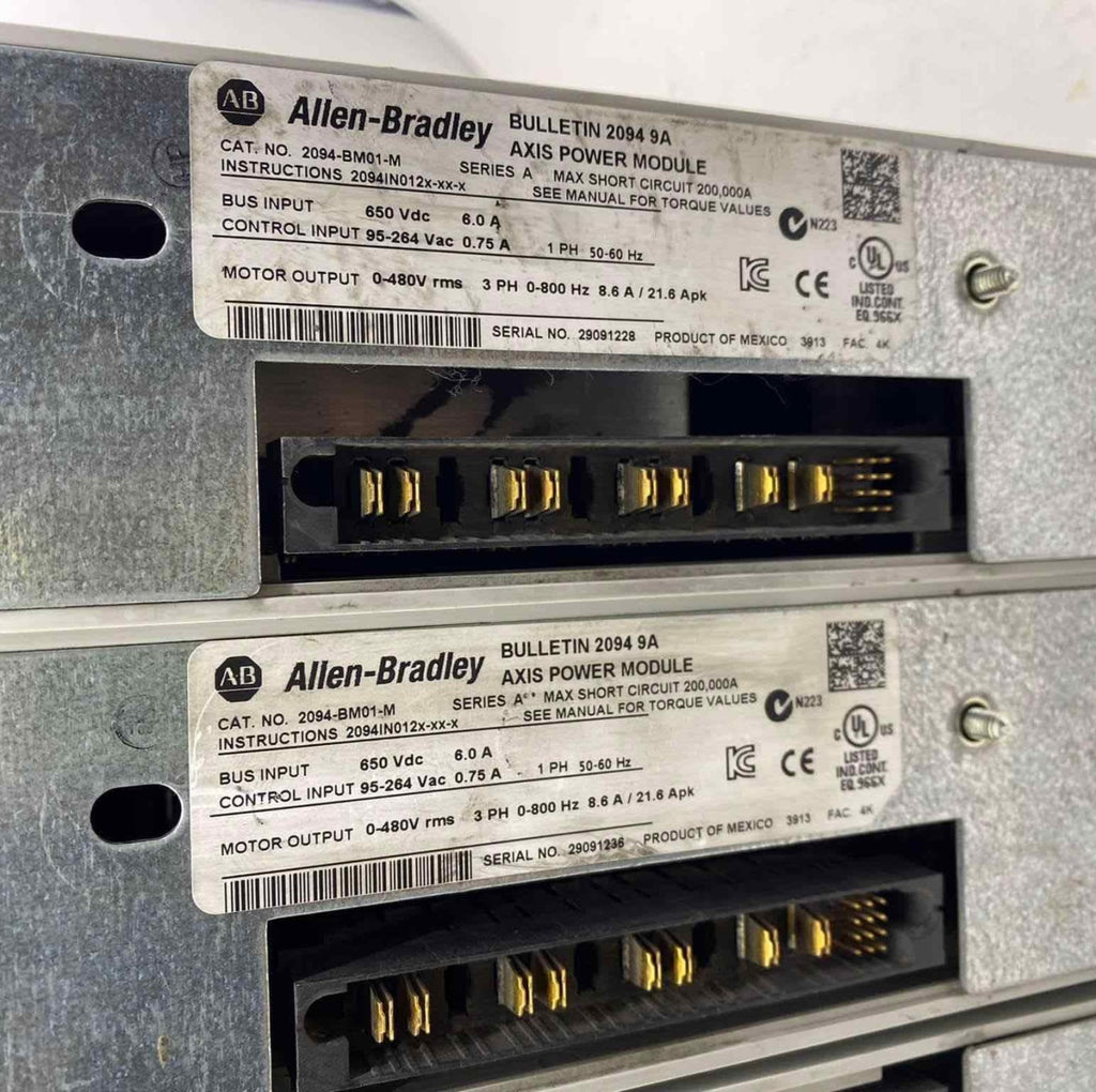 ALLEN BRADLEY 2094-BM01-M 8.6A 650VDC  9A SERVO SÜRÜCÜ
