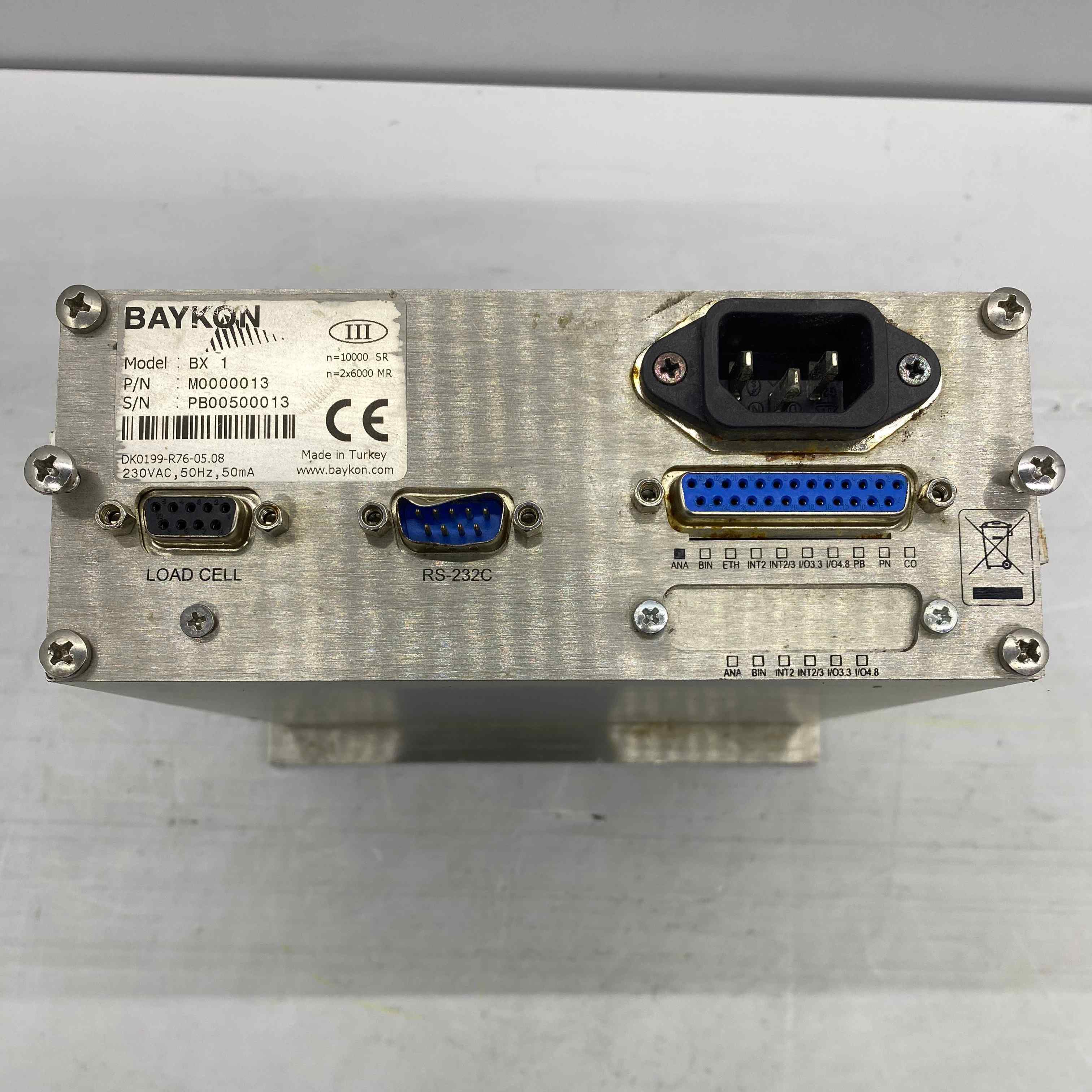 BAYKON BX 1 TARTIM GÖSTERGESİ EKRAN
