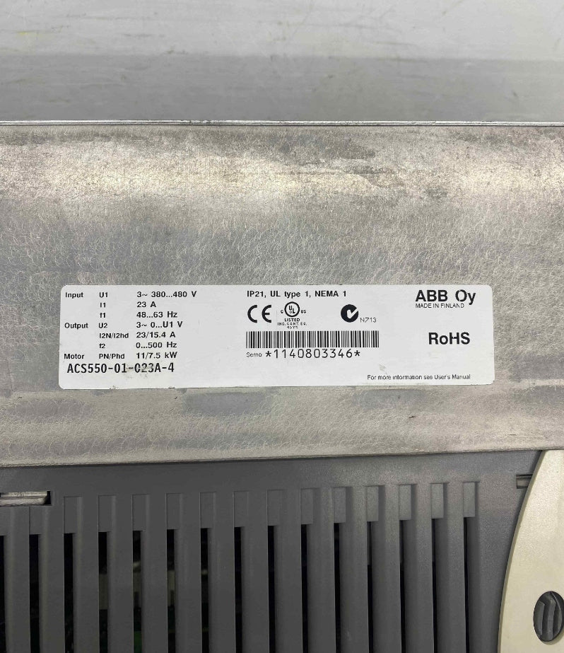 ABB ACS550-01-023A-1 7.5/11KW 380V SÜRÜCÜ