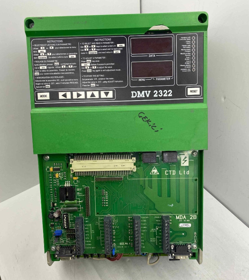LEROY SOMER DMV 2322-25A 25A 380V (MENTOR II) DC SÜRÜCÜ
