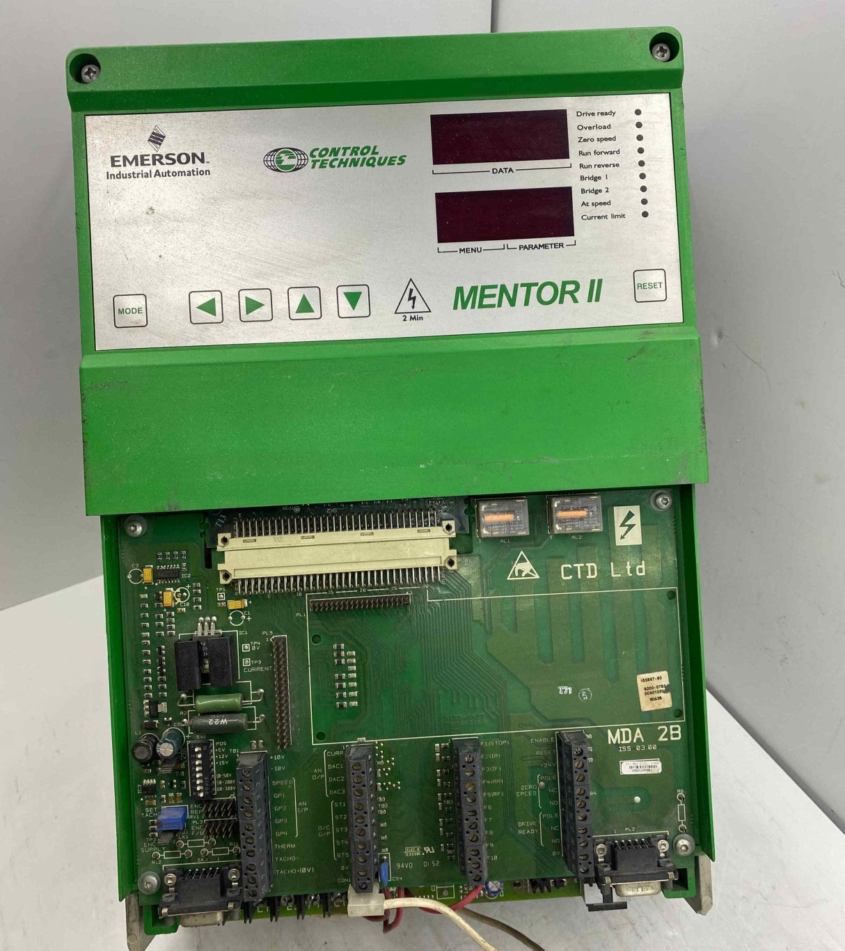 CONTROL TECHNİQUES MENTOR II M75GB14 30KW 380V  DC SÜRÜCÜ