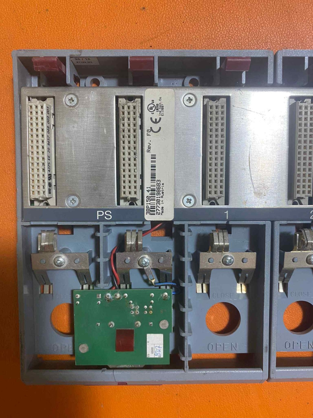 B&R 3BP150.41  PLC ARKA RACK PLC TERMİNAL BLOK