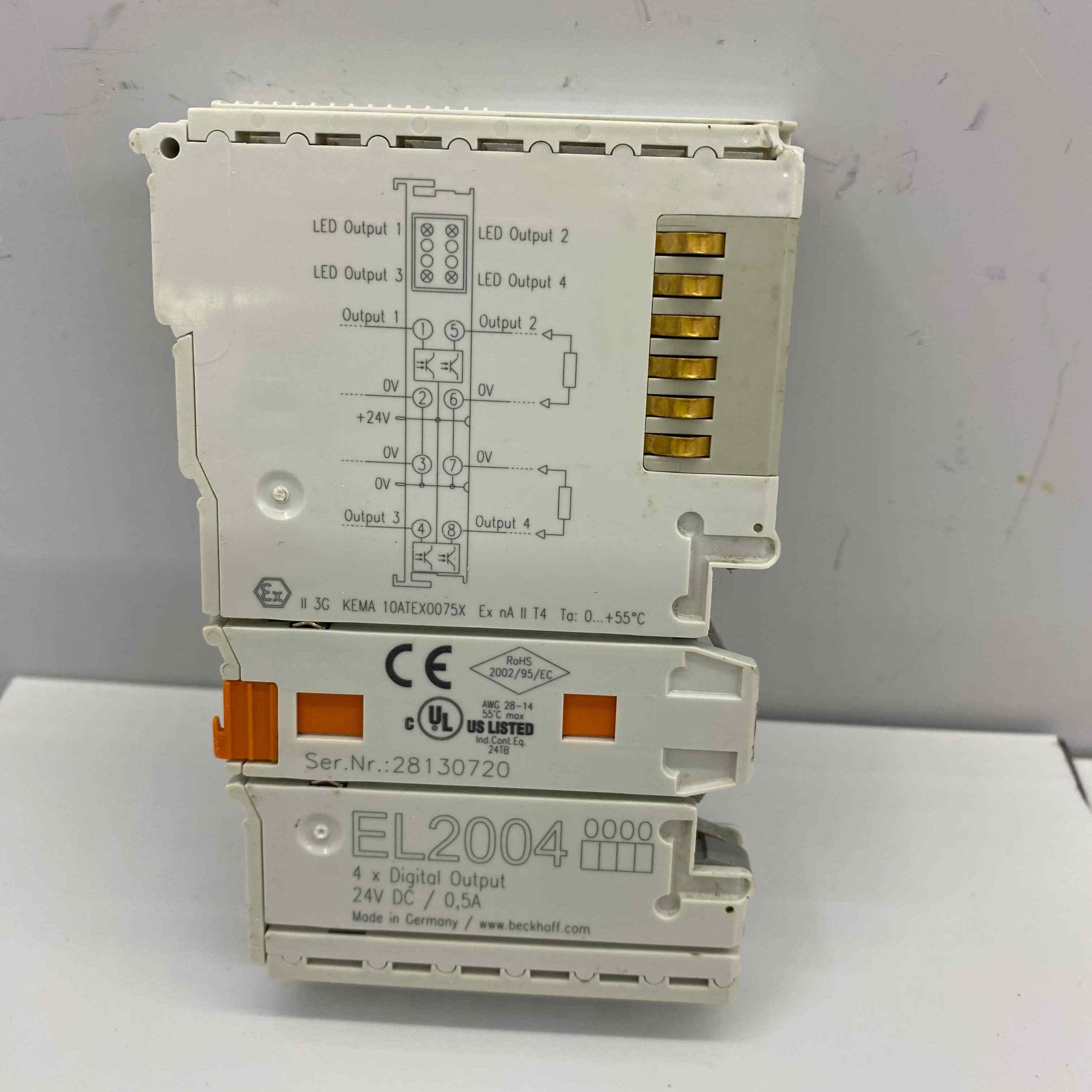 BECKHOFF EL2004  PLC
