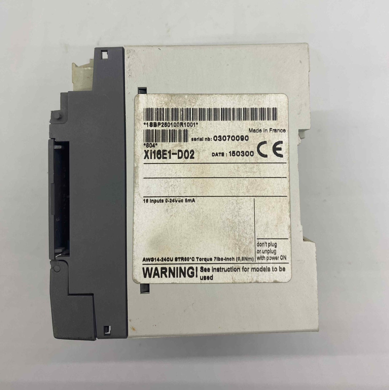 ABB XI16E1-D02  PLC