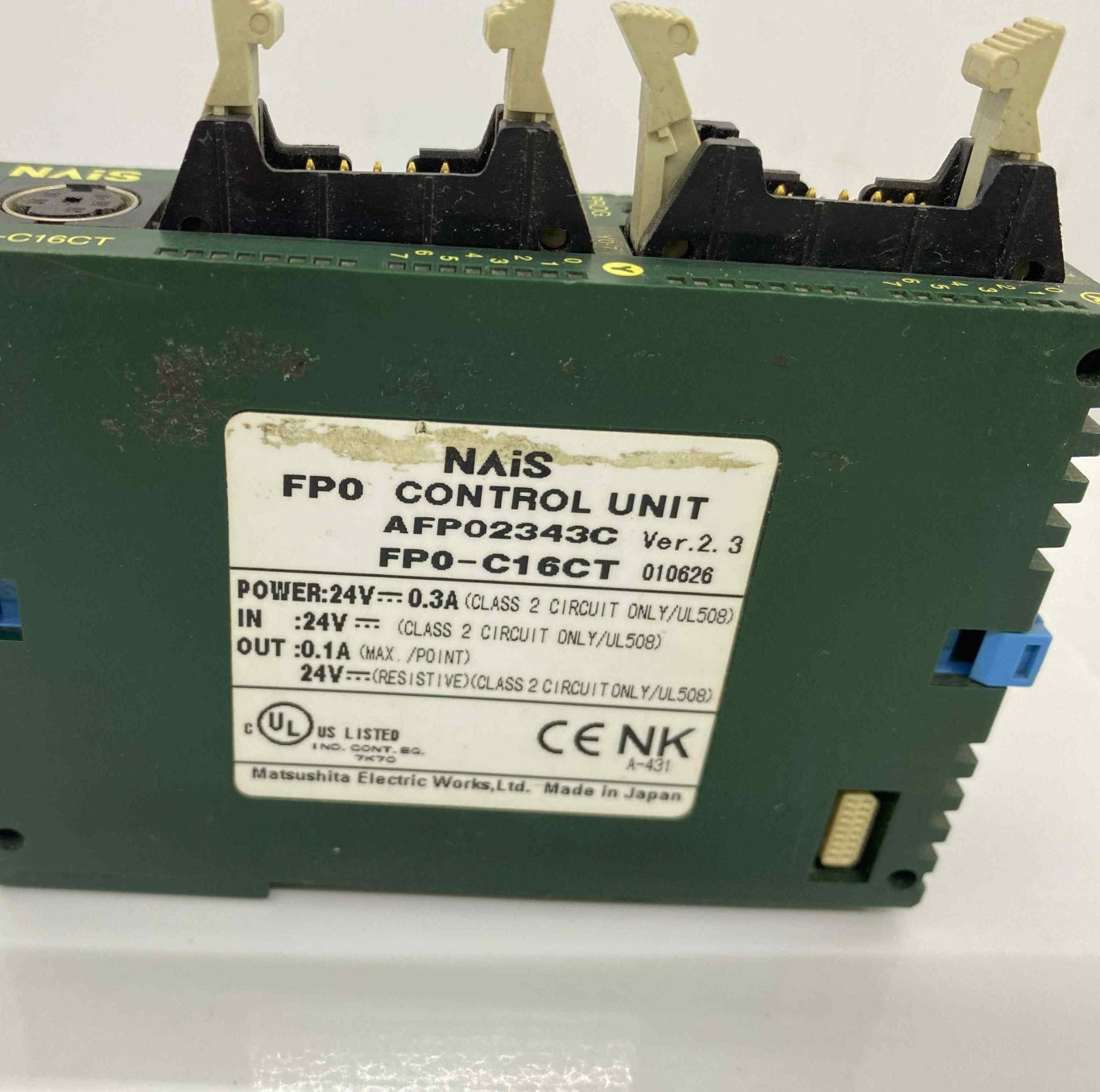NAIS FP0-C16CT   PLC MODUL