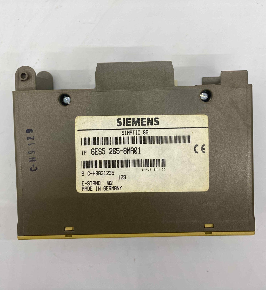 SIEMENS 6ES5 265-8MA01  PLC