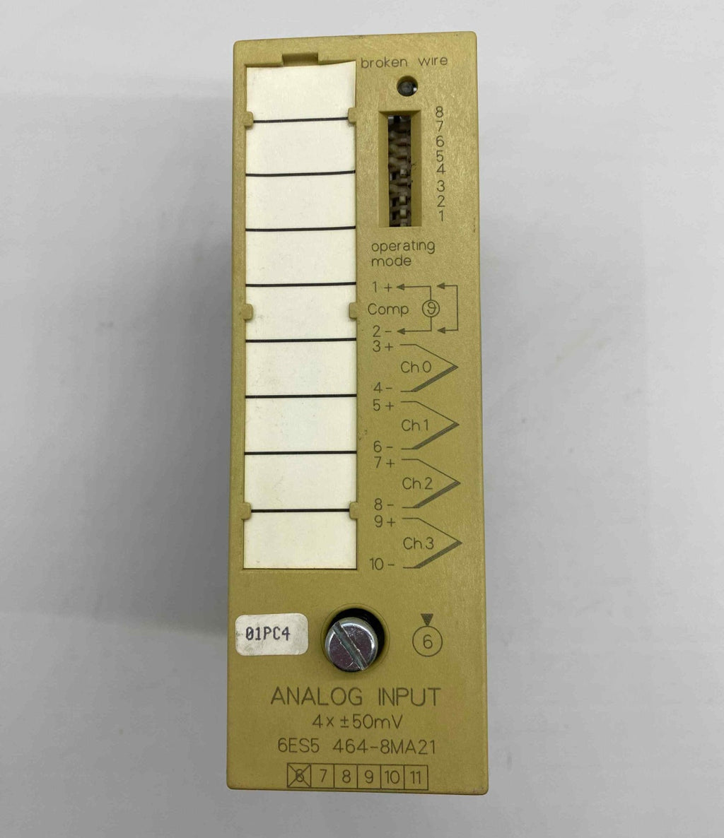 SIEMENS 6ES5 464-8MA21   PLC MODUL