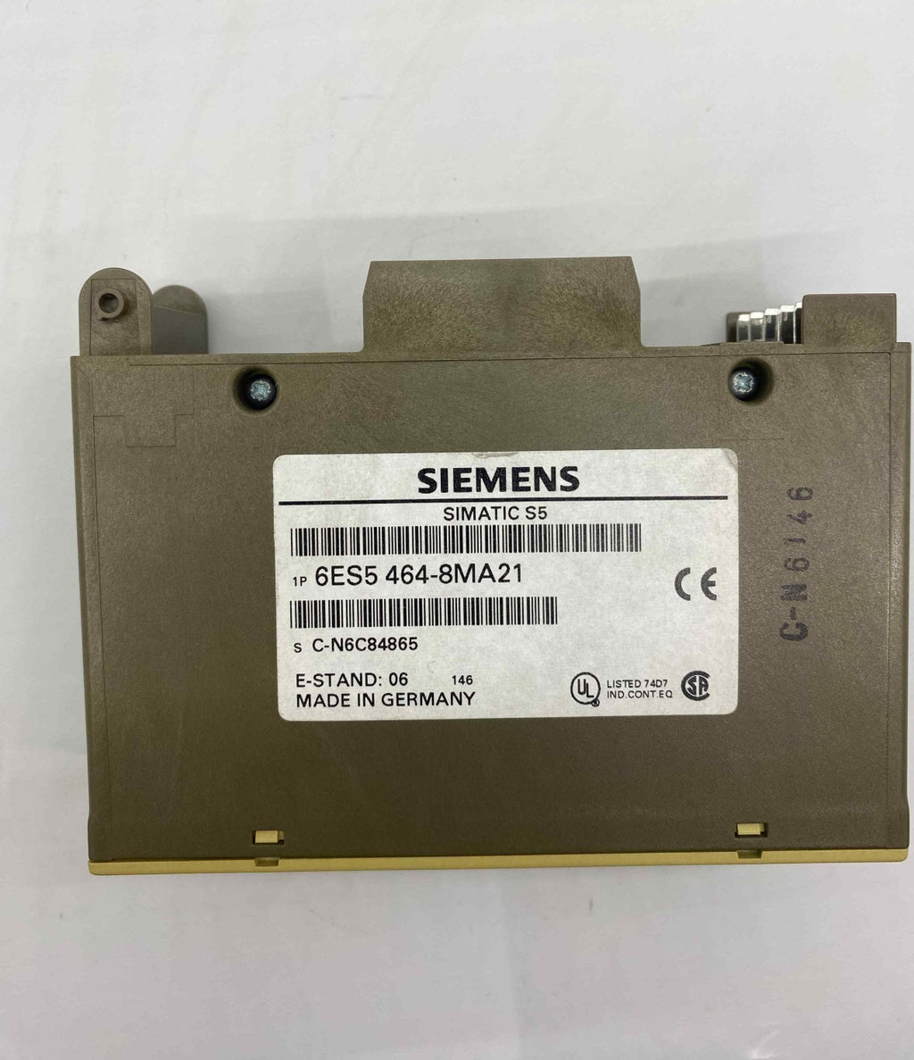 SIEMENS 6ES5 464-8MA21   PLC MODUL