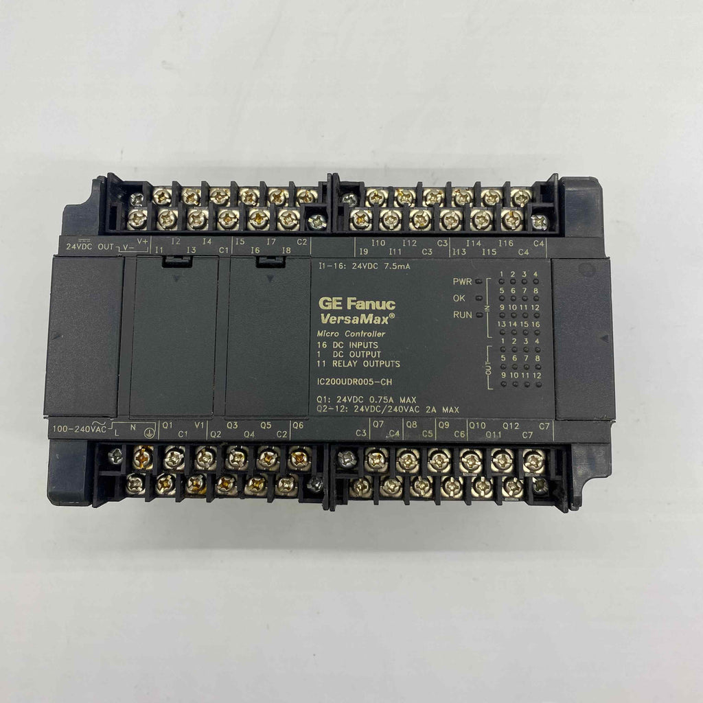 GE FANUC IC200UDR005-CH VERSAMAX PLC