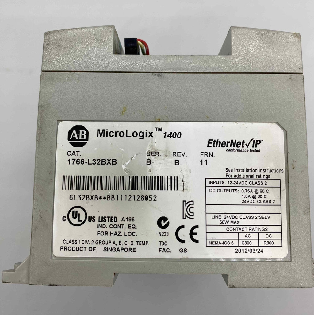 ALLEN BRADLEY 1766L32BXB MİCRO LOGİCS 1400 PLC