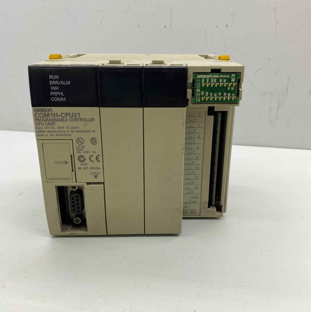 OMRON CQM1H-CPU21  PLC