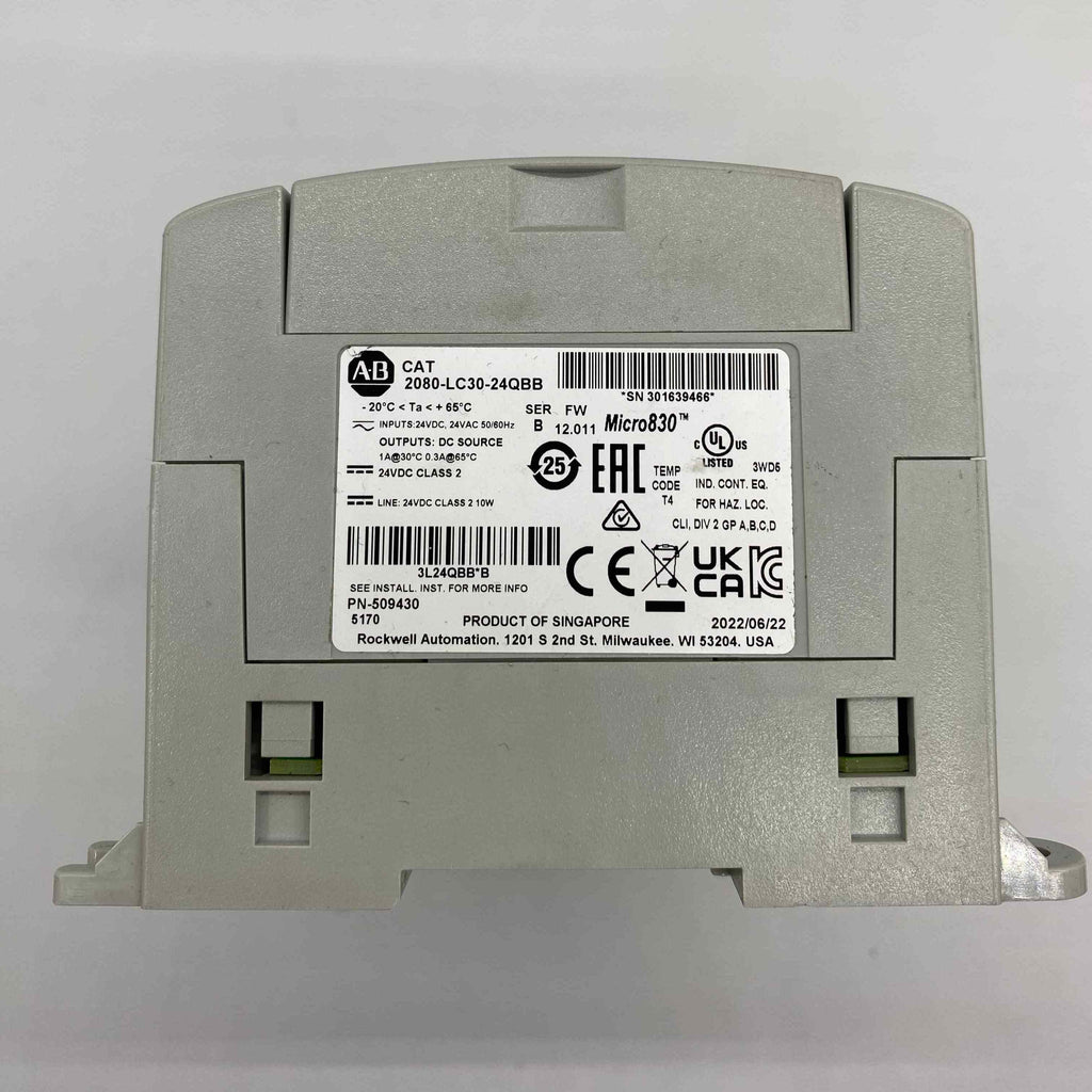ALLEN BRADLEY 2080-LC30-24QBB MİCRO 830  PLC