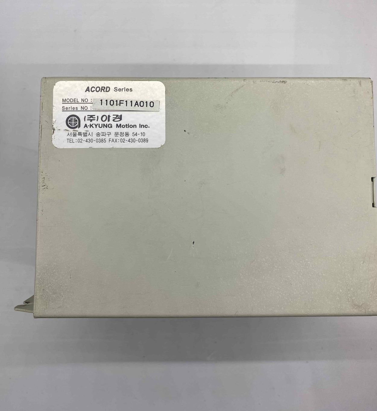 ACORD AMC-F11A MOTION CONTROL PLC