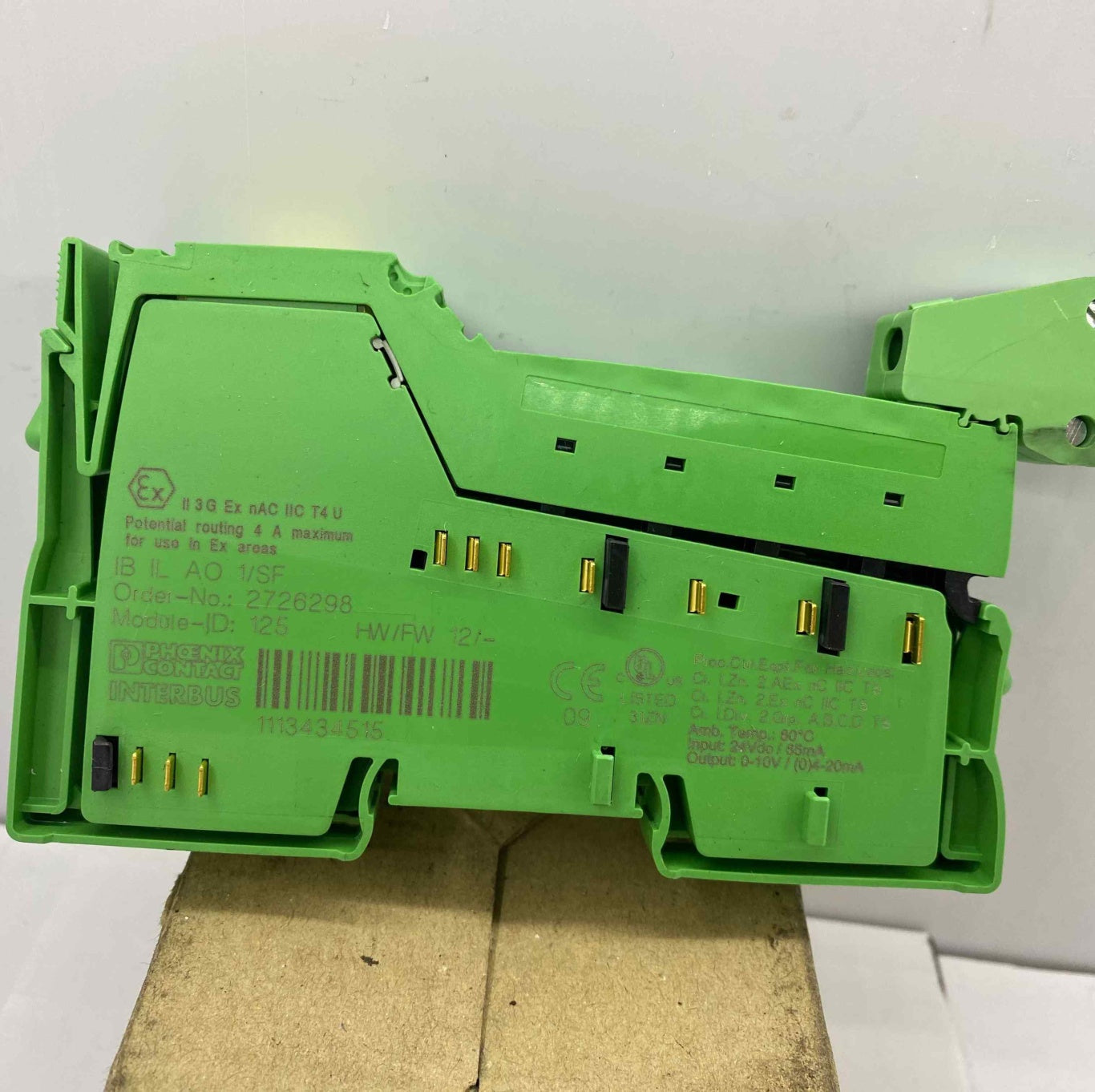 PHOENIX CONTACT IB IL AO 1-SF BELIRTILMEDI 2726298