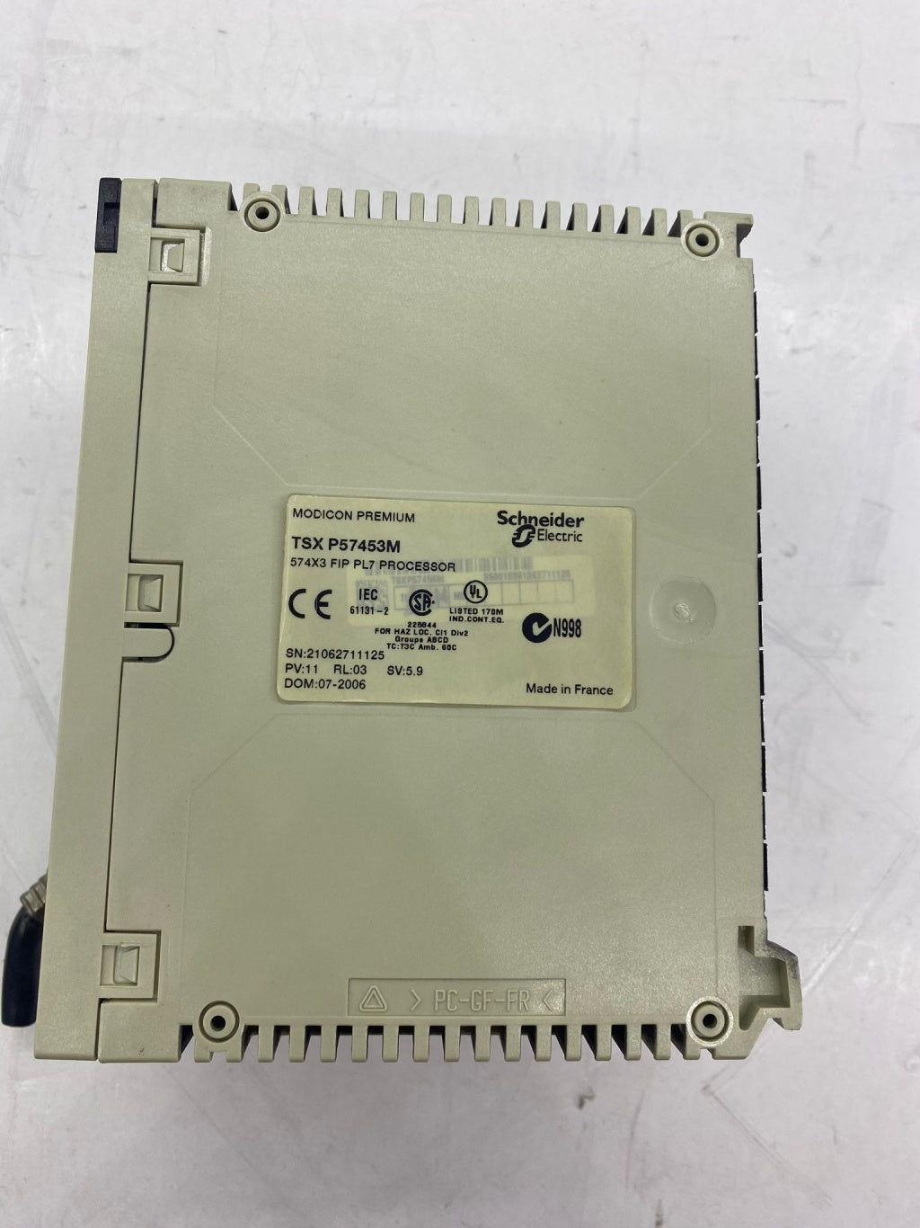 SCHNEİDER TSX P57453M CPU PLC