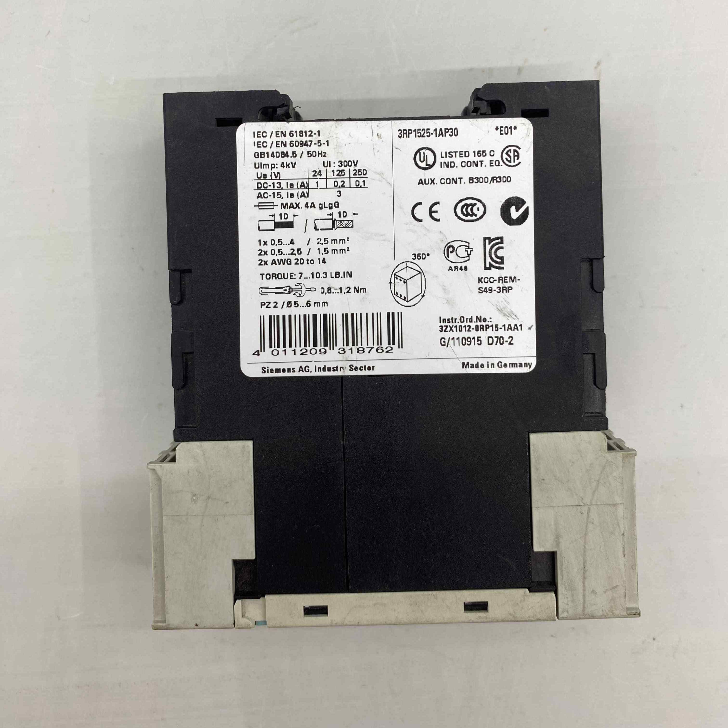 SIEMENS 3RP1525-1AP30 ZAMAN ROLESI