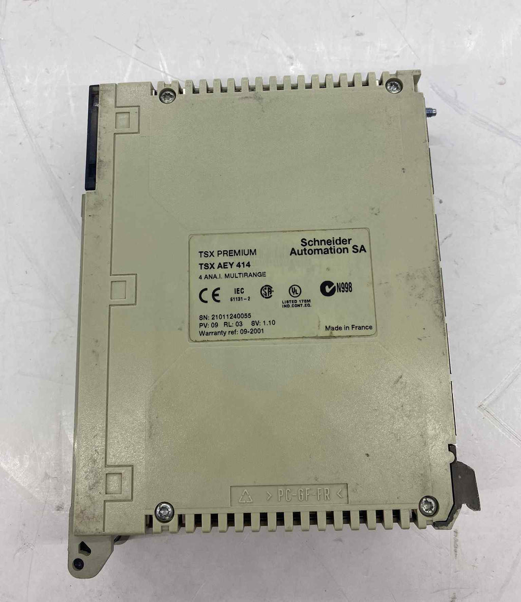 SCHNEİDER TSXAEY414 ANALOG INPUT PLC
