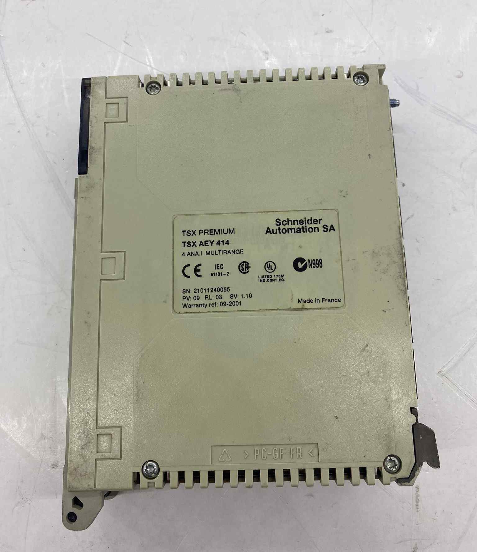SCHNEİDER TSXAEY414 ANALOG INPUT PLC