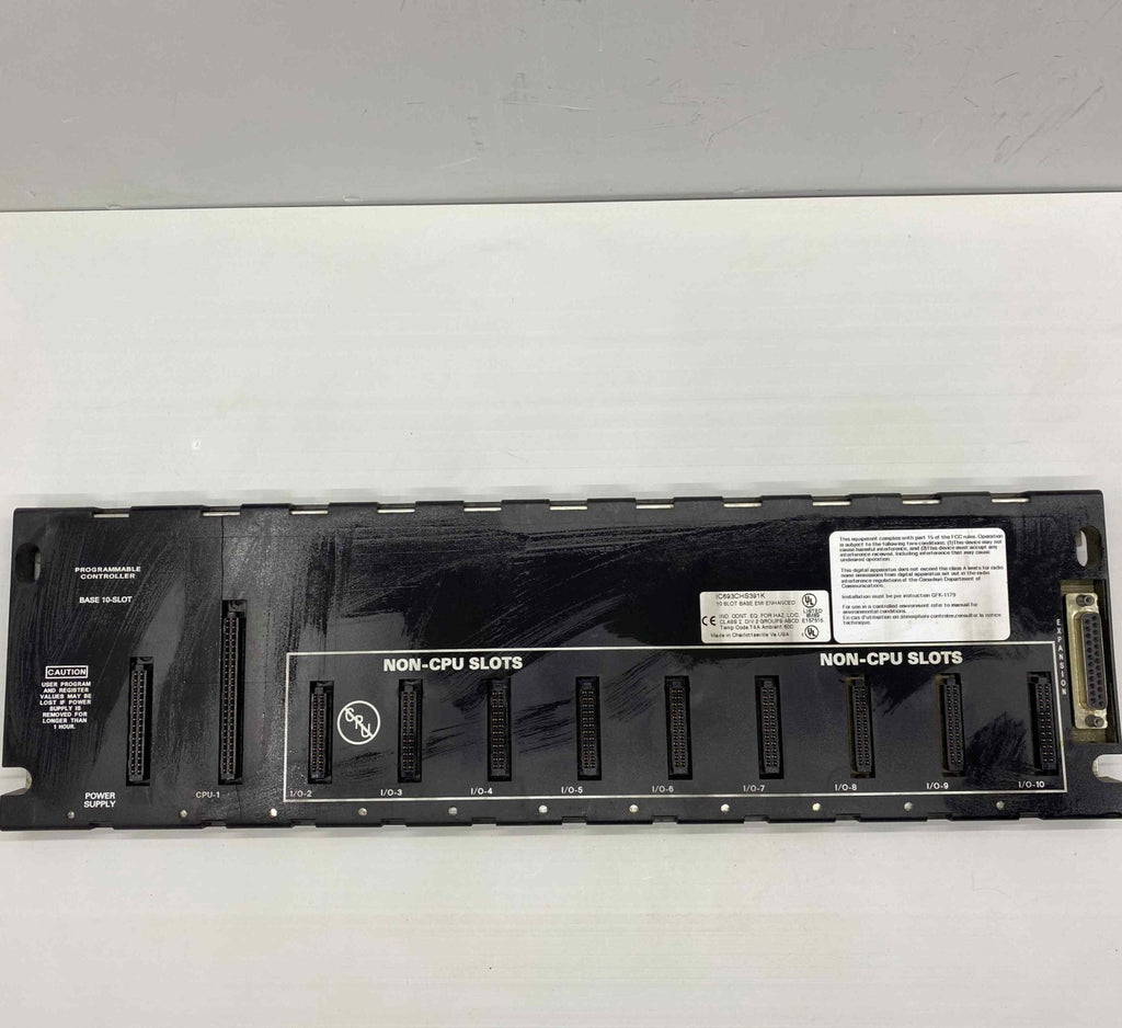 GE FANUC IC693CHS391K  PLC TERMİNAL BLOĞU