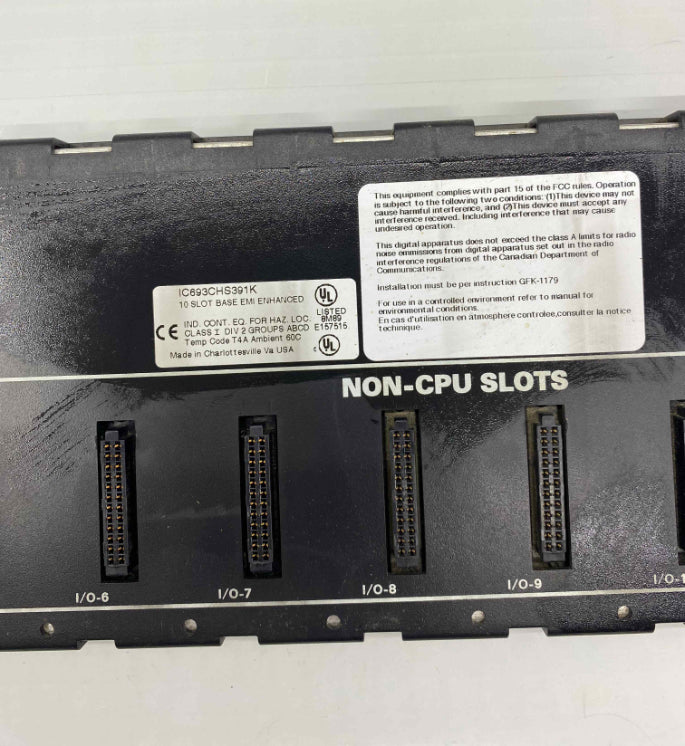 GE FANUC IC693CHS391K  PLC TERMİNAL BLOĞU