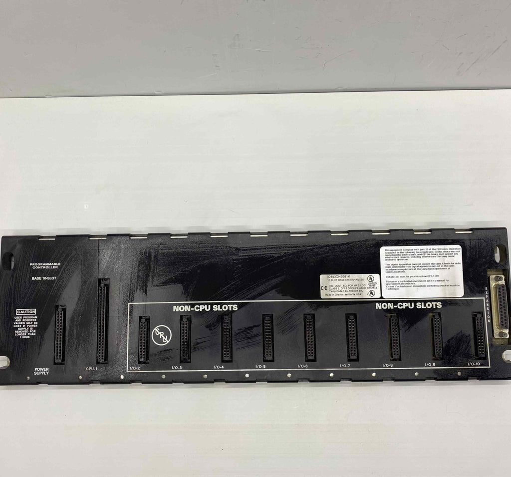 GE FANUC IC693CHS391K  PLC TERMİNAL BLOĞU