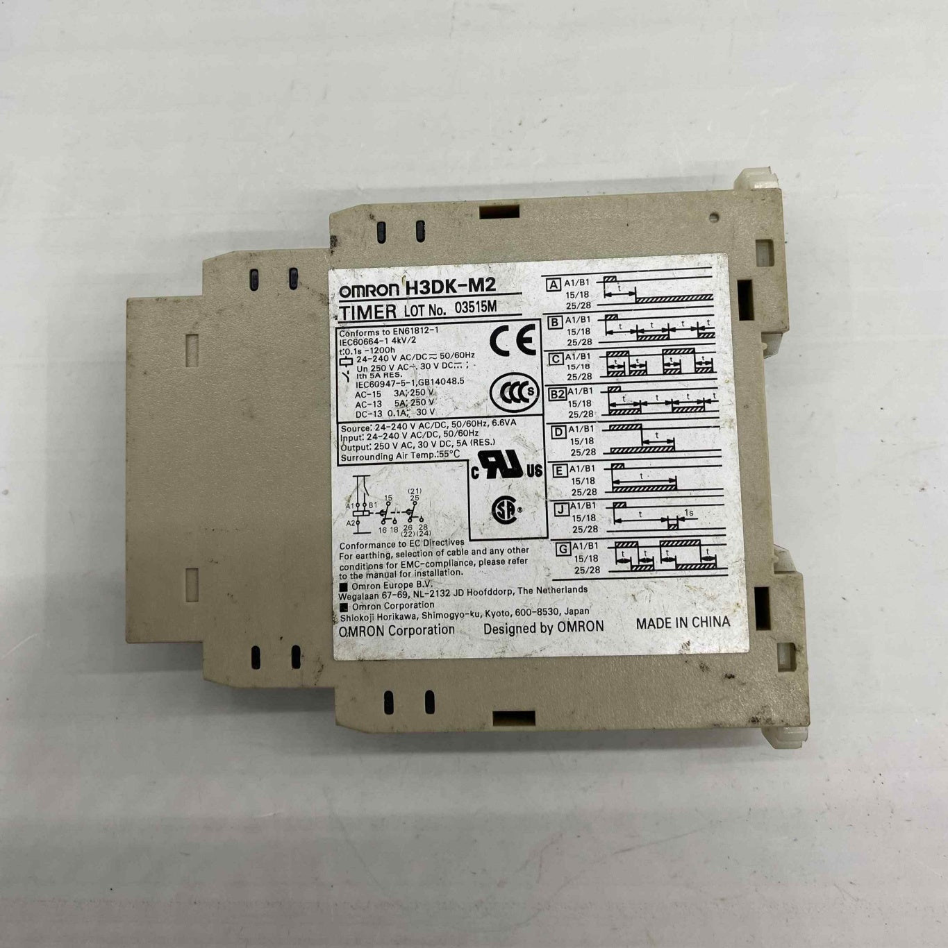 OMRON H3DK-M2 ZAMAN ROLESI