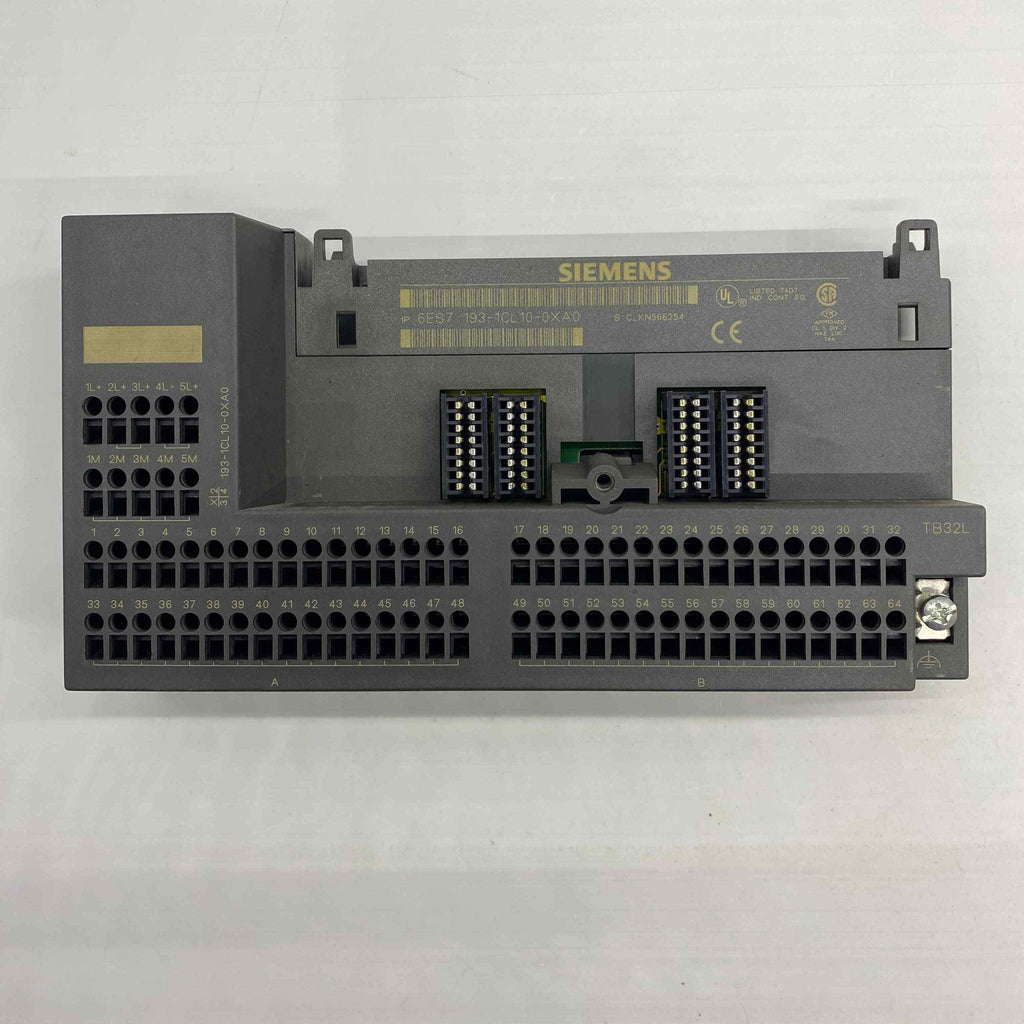 SIEMENS 193-1CL10-0XA0  PLC TERMİNAL BLOĞU
