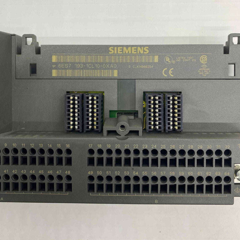 SIEMENS 193-1CL10-0XA0  PLC TERMİNAL BLOĞU