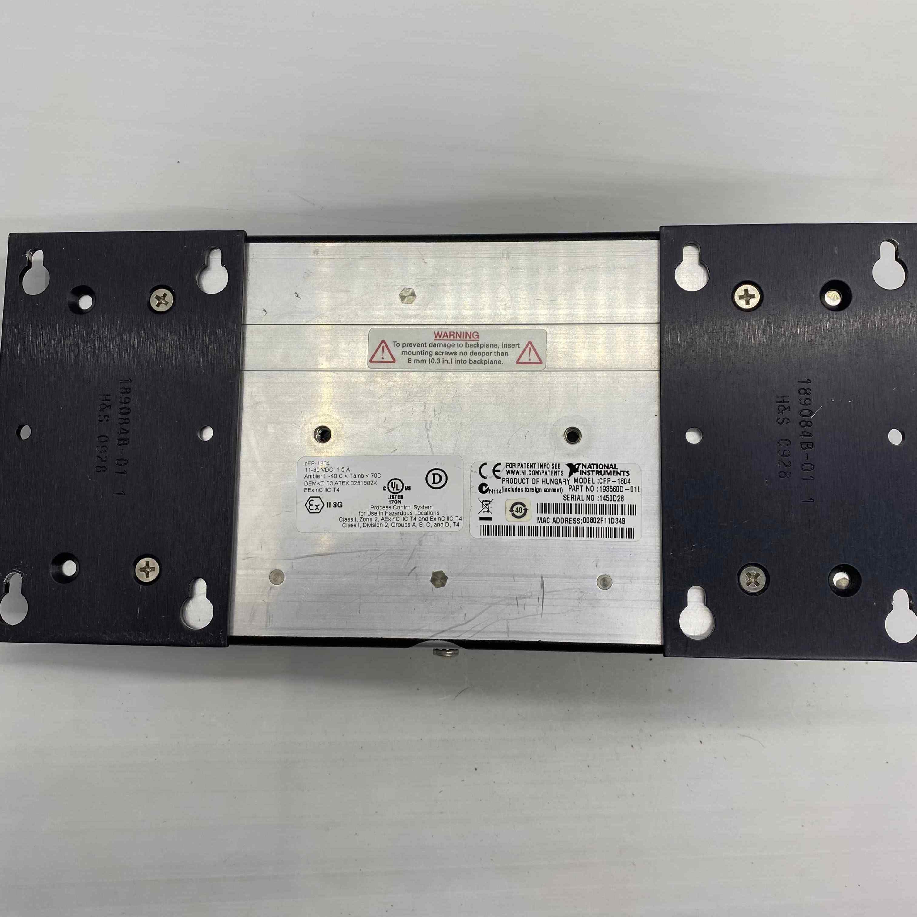 NATIONAL INSTRUMENTS CFP-1804 CPU PLC