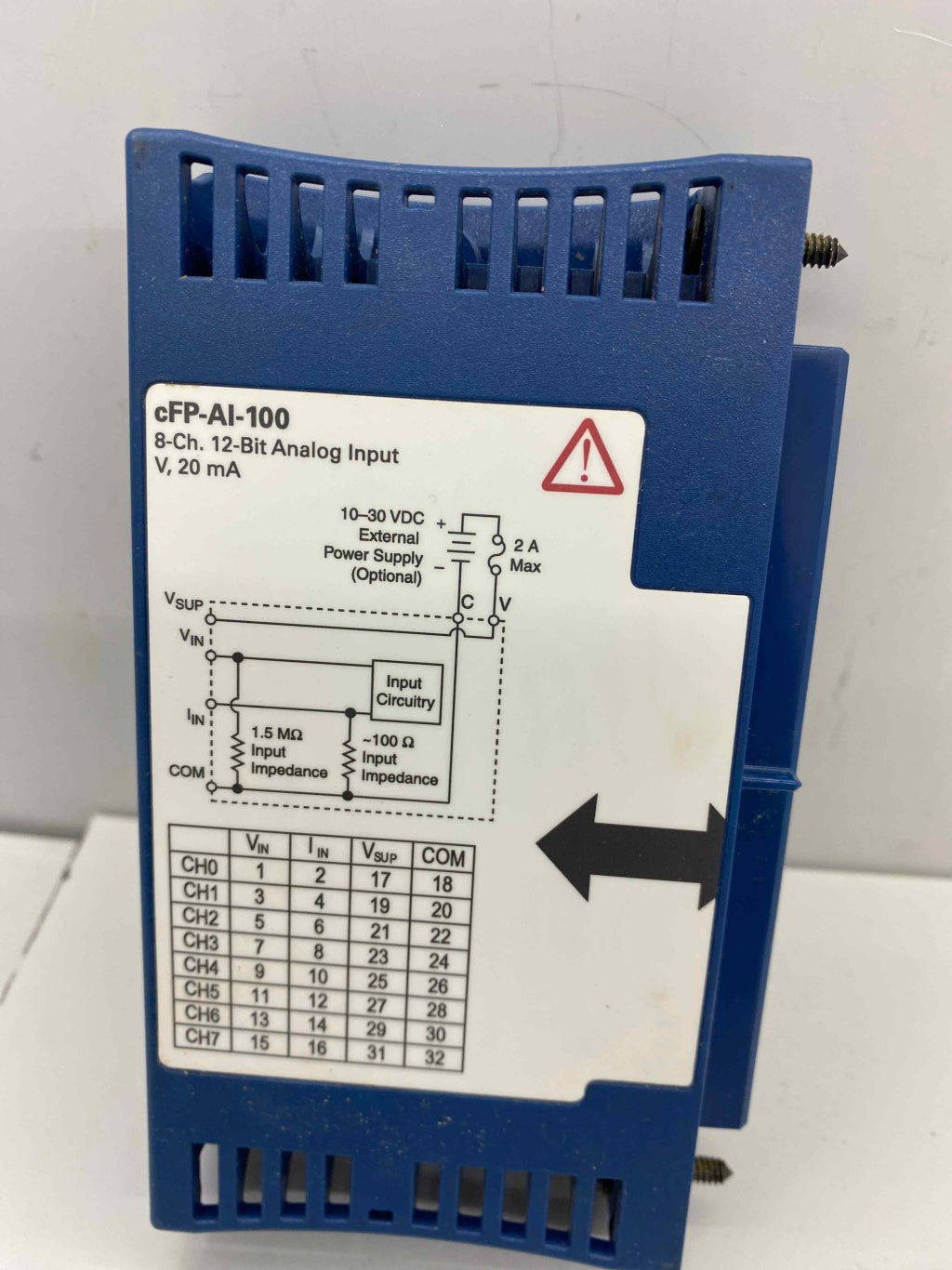 NATIONAL INSTRUMENTS CFP-AI-100 ANALOG İNPUT PLC