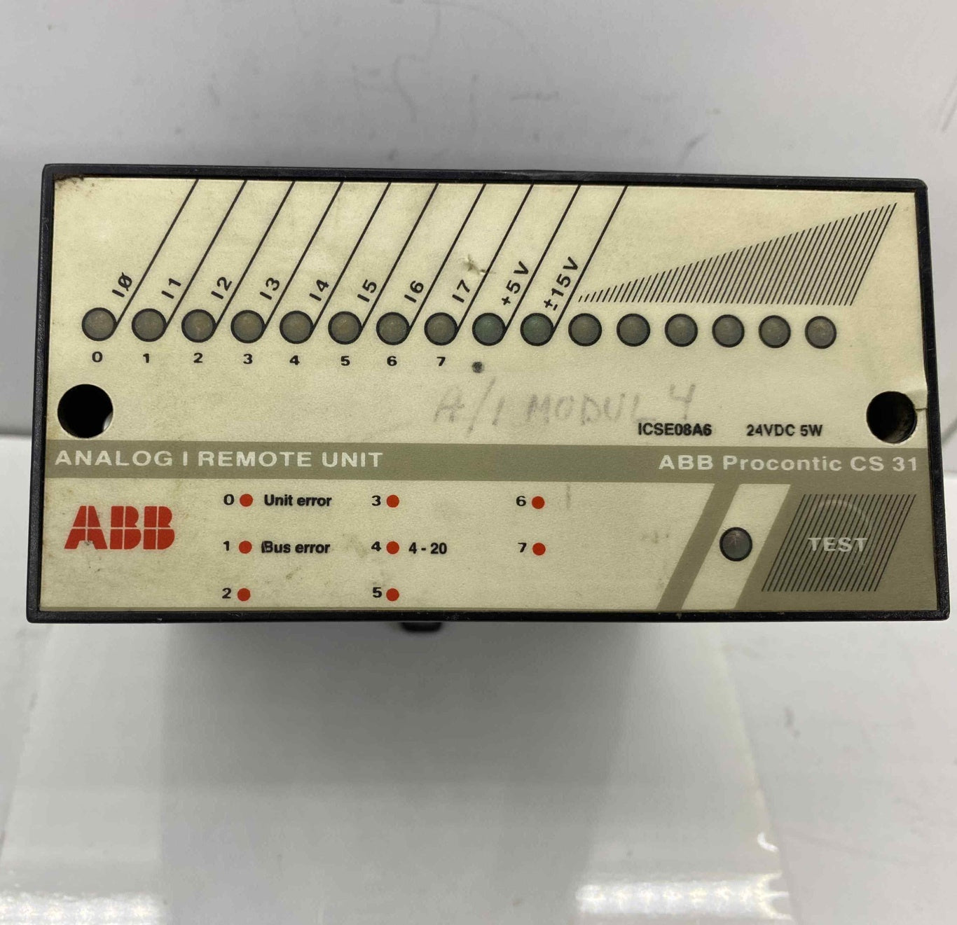 ABB ICSE08A6 ANALOG PLC