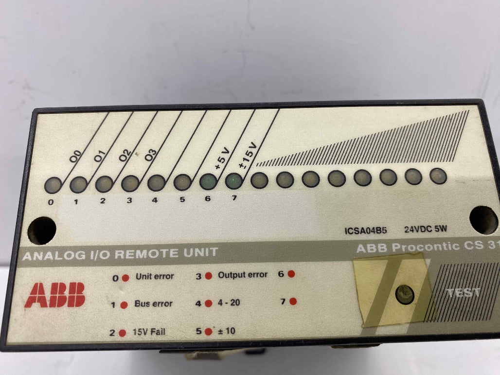 ABB ICSA04B5 ANALOG PLC