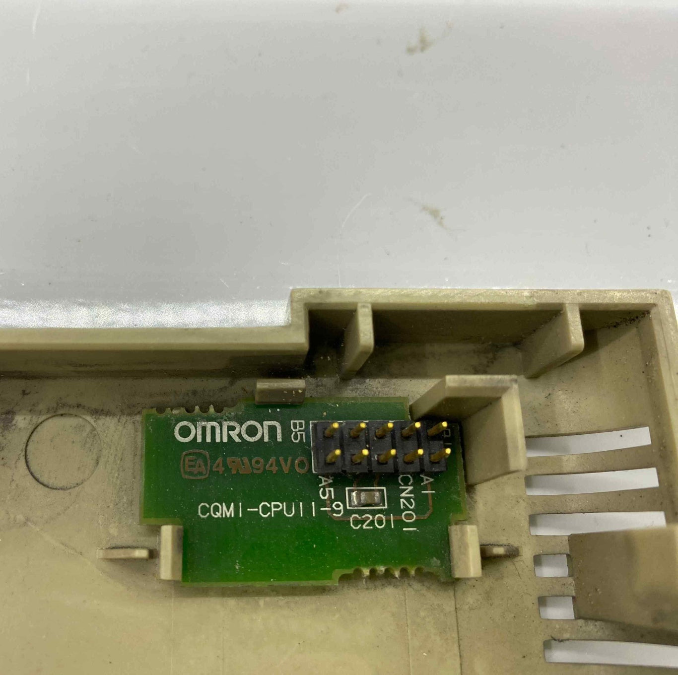 OMRON CQM1-CPU11-9  SONLANDIRMA PLC MODUL