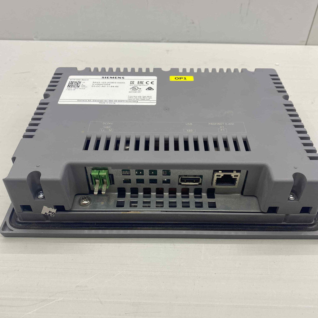 SIEMENS 6AV2123- 2GB03-0AX0   KTP700 BASIC EKRAN