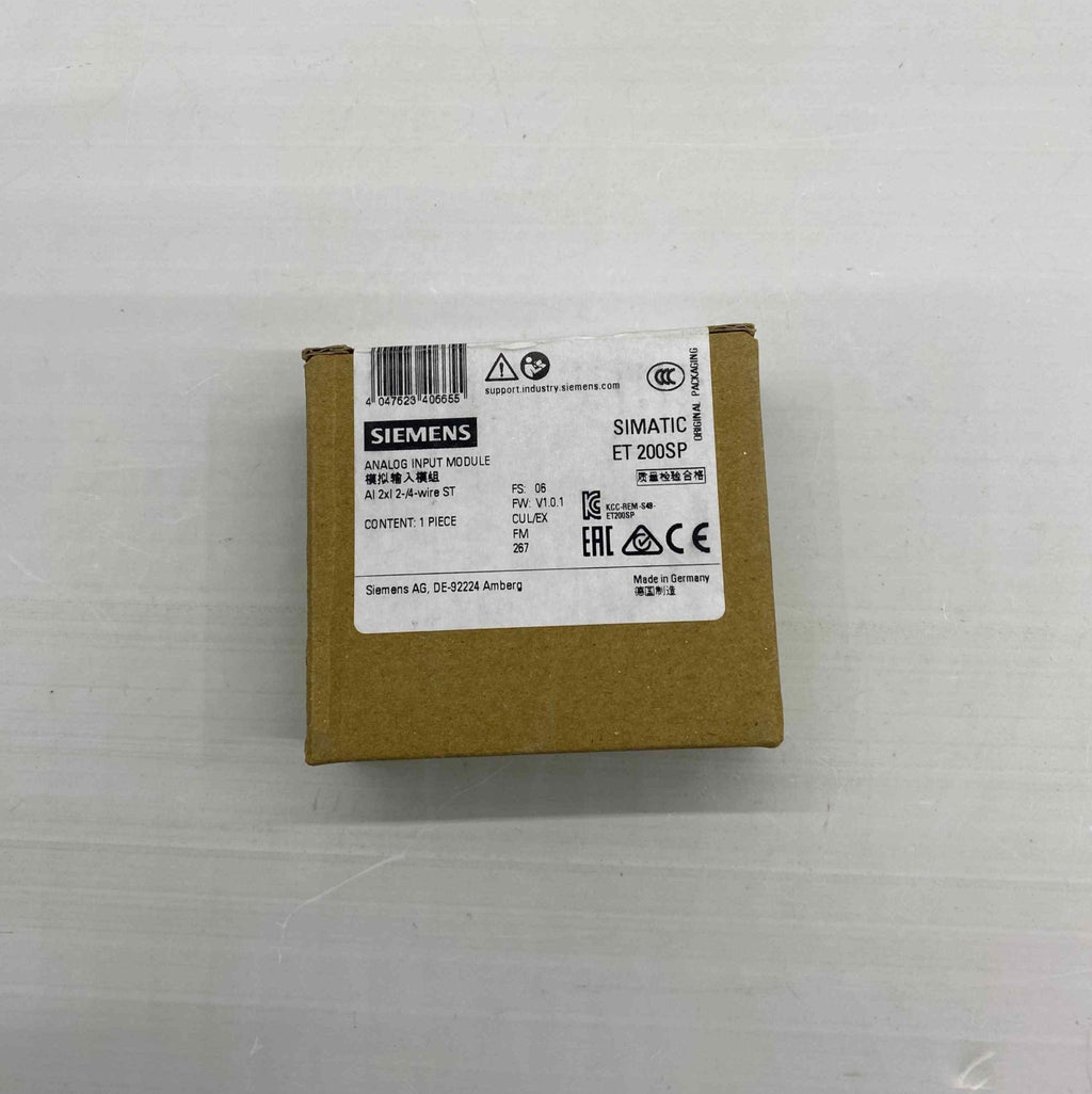 SIEMENS 6ES7134-6GB00-0BA1 ANALOG İNPUT SIFIR PLC